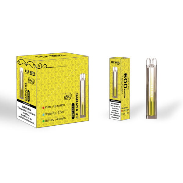 ELF BOX 600 Puffs 2% Nikotynowy jednorazowy długopis Vape Hurtownia - ClueVape - 13