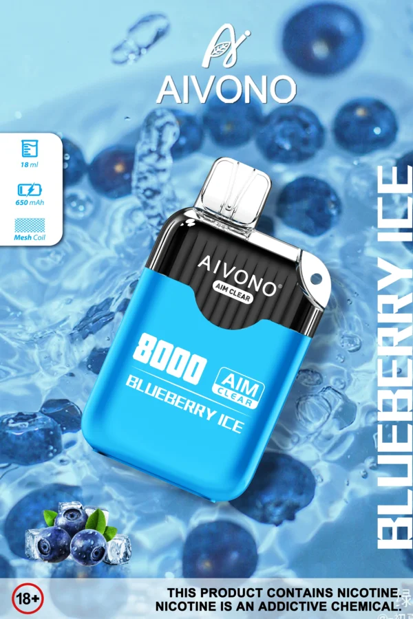 AIVONO AIM CLEAR 8000 Rookwolken 0% 2% 5% Oplaadbare wegwerpvapes-pen met laag nicotinegehalte Bulk kopen groothandel - ClueVape - 11