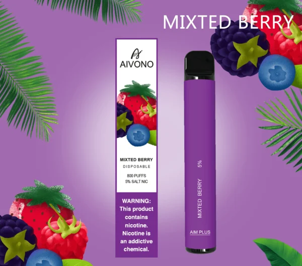 AIVONO AIM PLUS 800 Puffs 0% 2% 5% Перезаряжаемые одноразовые вейпы-ручки с низким содержанием никотина, оптовая покупка оптом - ClueVape - 16