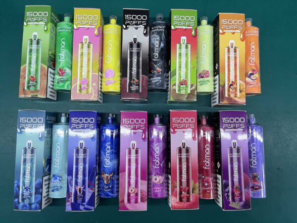 AIVONO FATMAN 15000 Puffs 0% 2% 3% 5% Caneta Vapes descartáveis ​​recarregáveis ​​com baixo teor de nicotina em massa Compre no atacado - ClueVape - 2