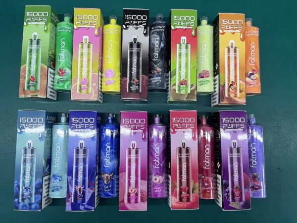 AIVONO FATMAN 15000 Puffs 0% 2% 3% 5% Vapes desechables recargables con bajo contenido de nicotina Compra a granel al por mayor - ClueVape - 2