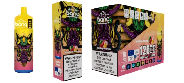 Bang 12000 Puffs 0% 2% 3% 5% Nabíjecí jednorázové vapes Pen s nízkým obsahem nikotinu Hromadně Koupit velkoobchod – ClueVape – 5