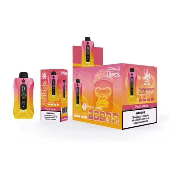 Bang Beach 20000 Rookwolken 0% 2% 3% 5% Oplaadbare wegwerpvapes-pen met laag nicotinegehalte Bulk kopen groothandel - ClueVape - 9