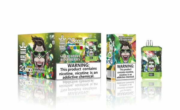 Bang King Double Crystal 20000 sbuffi 0% 2% 3% 5% Penna per vaporizzatori usa e getta ricaricabile a basso contenuto di nicotina all'ingrosso Acquista all'ingrosso - ClueVape - 6
