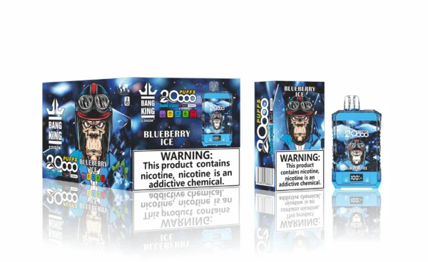 Bang King Double Crystal 20000 sbuffi 0% 2% 3% 5% Penna per vaporizzatori usa e getta ricaricabile a basso contenuto di nicotina all'ingrosso Acquista all'ingrosso - ClueVape - 4
