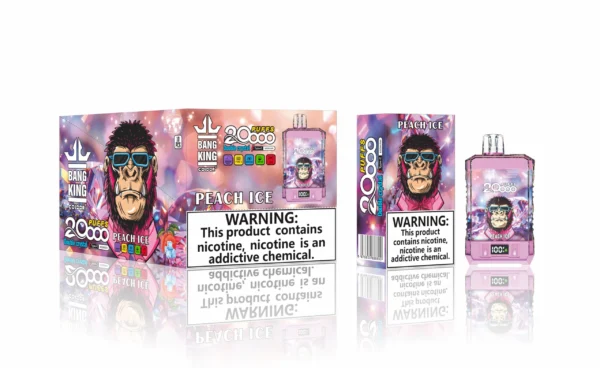 Bang King Double Crystal 20000 sbuffi 0% 2% 3% 5% Penna per vaporizzatori usa e getta ricaricabile a basso contenuto di nicotina all'ingrosso Acquista all'ingrosso - ClueVape - 3