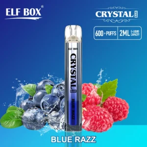 ELF BOX CRYSTAL BAR 600 Pust 0% 2% 5% Nikotin Genopladelig Engangsvape Bulk Køb Engros - ClueVape - 13