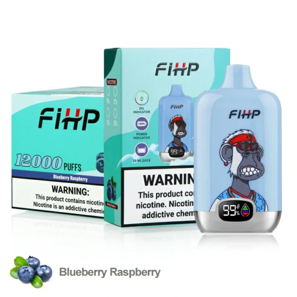 FIHP 12000 Puffs 2% 5% Genopladelig engangsvapes med lav nikotinindhold Pen Bulk Køb Engros - ClueVape - 11