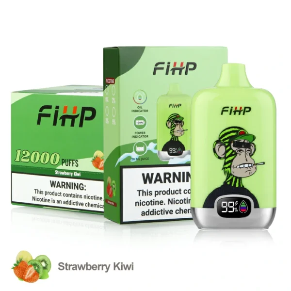 FIHP 12000 Puffs 2% 5% Genopladelige engangsvapespen med lavt nikotinindhold. Køb Engros - ClueVape - 8