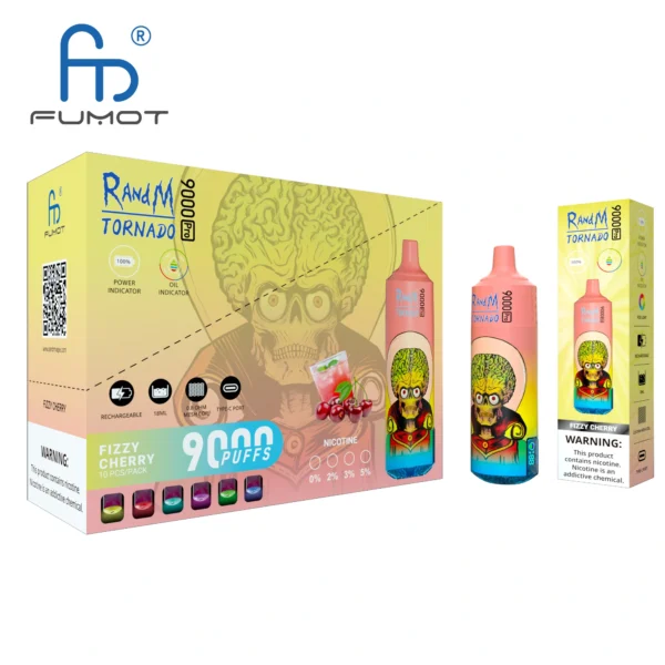 RandM Tornado 9000 PRO Puffs 0% 2% 3% 5% Nikotinarm, Großpackungen, wiederaufladbare Einweg-Vapes im Großhandel kaufen – ClueVape – 11