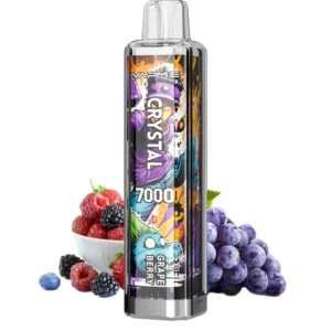 Vapme Crystal 7000 Puffar 2% 5% Nikotinuppladdningsbara engångsvapes Bulkköp Partihandel - ClueVape - 15