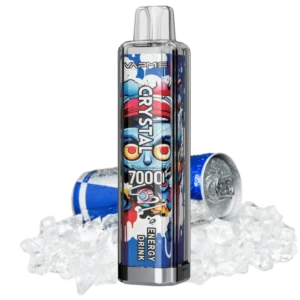 Vapme Crystal 7000 Puffar 2% 5% Nikotinuppladdningsbara engångsvapes Bulkköp Partihandel - ClueVape - 18