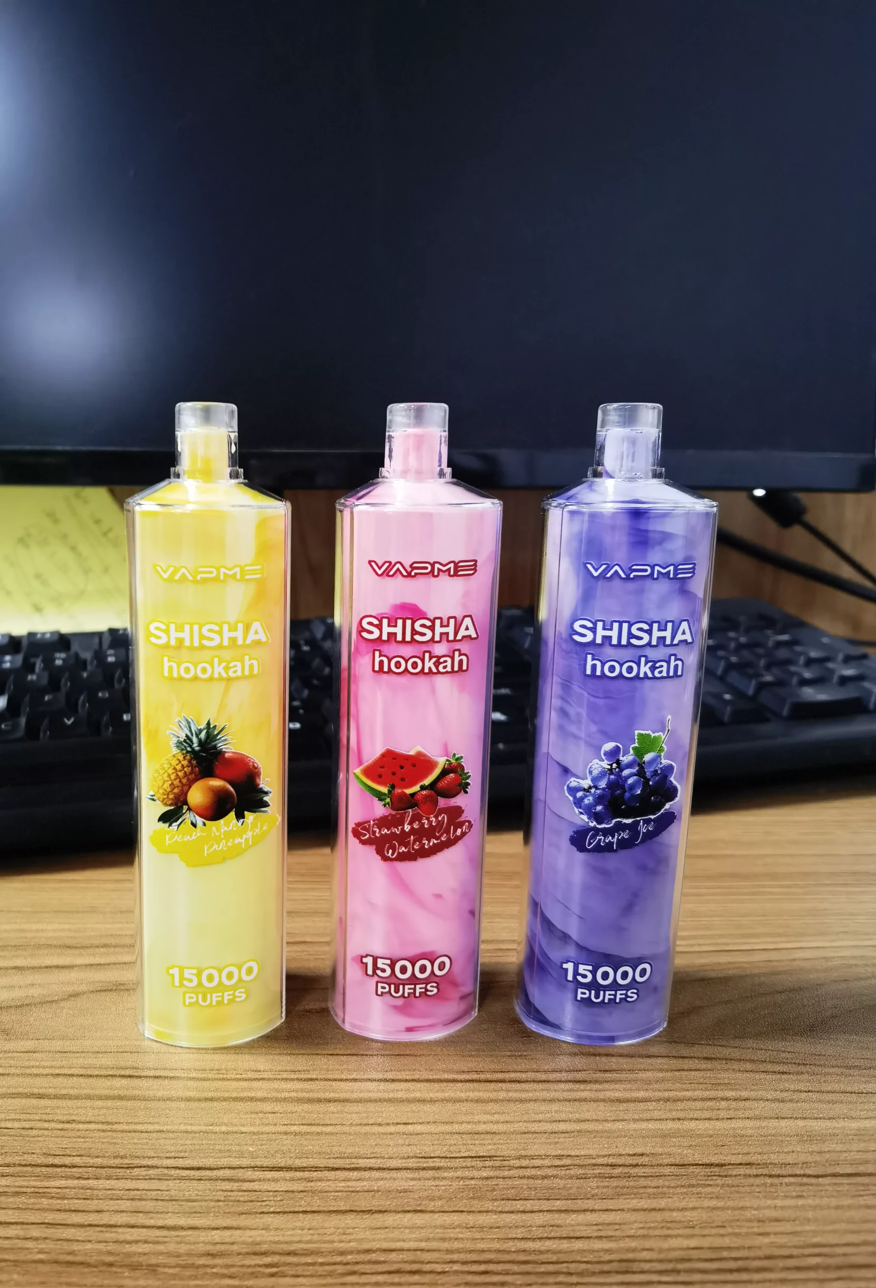 Vapme Shisha Hookah 15000 Puffs 0% 2% Nicotină Reîncărcabile Vape de unică folosință Vrac cumpărare cu ridicata
