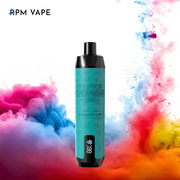Vapme Crown Bar 18000 PRO MAX 2% 5% Nikotin 18000 puff Újratölthető Eldobható Vapes Tömeges vásárlás Nagyker - ClueVape - 12