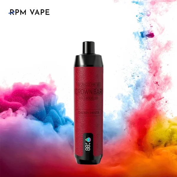Vapme Crown Bar 18000 PRO MAX 2% 5% Nikotin 18000 puff Újratölthető Eldobható Vapes Tömeges vásárlás Nagyker - ClueVape - 10