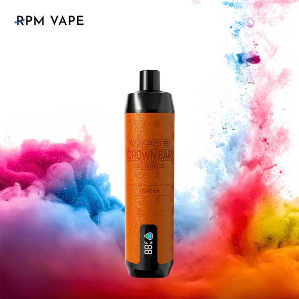 Vapme Crown Bar 18000 PRO MAX 2% 5% Nikotin 18000 puff Újratölthető Eldobható Vapes Tömeges vásárlás Nagyker - ClueVape - 7
