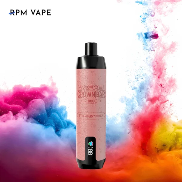 Vapme Crown Bar 18000 PRO MAX 2% 5% Nikotin 18000 puff Újratölthető Eldobható Vapes Tömeges vásárlás Nagyker - ClueVape - 4