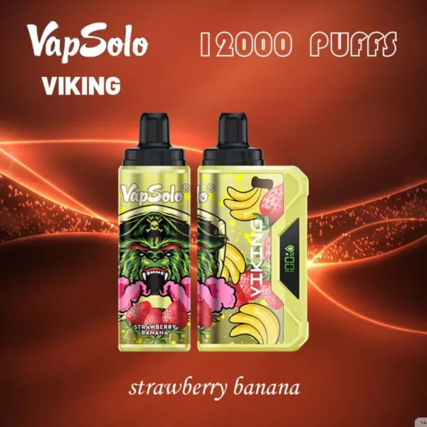 VapSolo Viking 12000 Rookwolken 2% 5% Oplaadbare wegwerpvapes-pen met laag nicotinegehalte Bulk kopen groothandel - ClueVape - 4