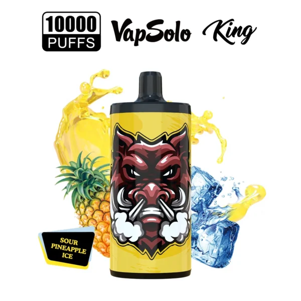 Vapsolo King 10000 Puffs 2% 5% Alacsony nikotintartalmú Újratölthető Eldobható Vapes Pen Tömeges Vásárlás Nagyker - ClueVape - 15