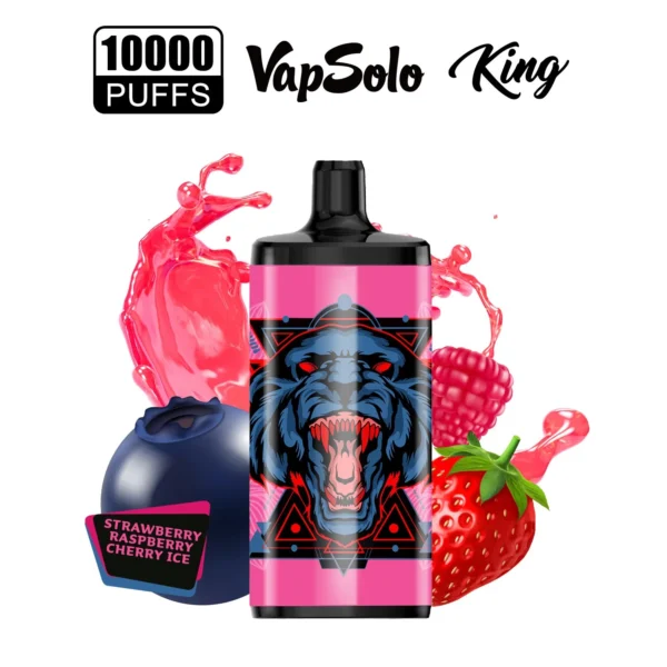 Vapsolo King 10000 Puffs 2% 5% Alacsony nikotintartalmú Újratölthető Eldobható Vapes Pen Tömeges Vásárlás Nagyker - ClueVape - 7