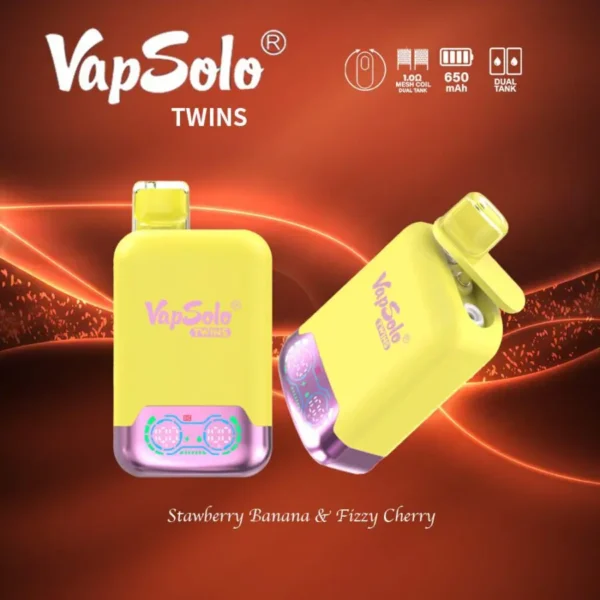 VapSolo Twins 20000 Puffs 2% 5% Alacsony nikotintartalmú, újratölthető, eldobható Vapes toll tömeges vásárlás Nagyker - ClueVape - 7