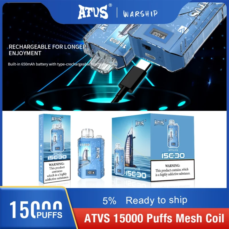 Elevate Your Vape Business: The Advantages of Purchasing ATVs with 15,000 Puffs and 5% Low Nicotine in Bulk - ClueVape - 1