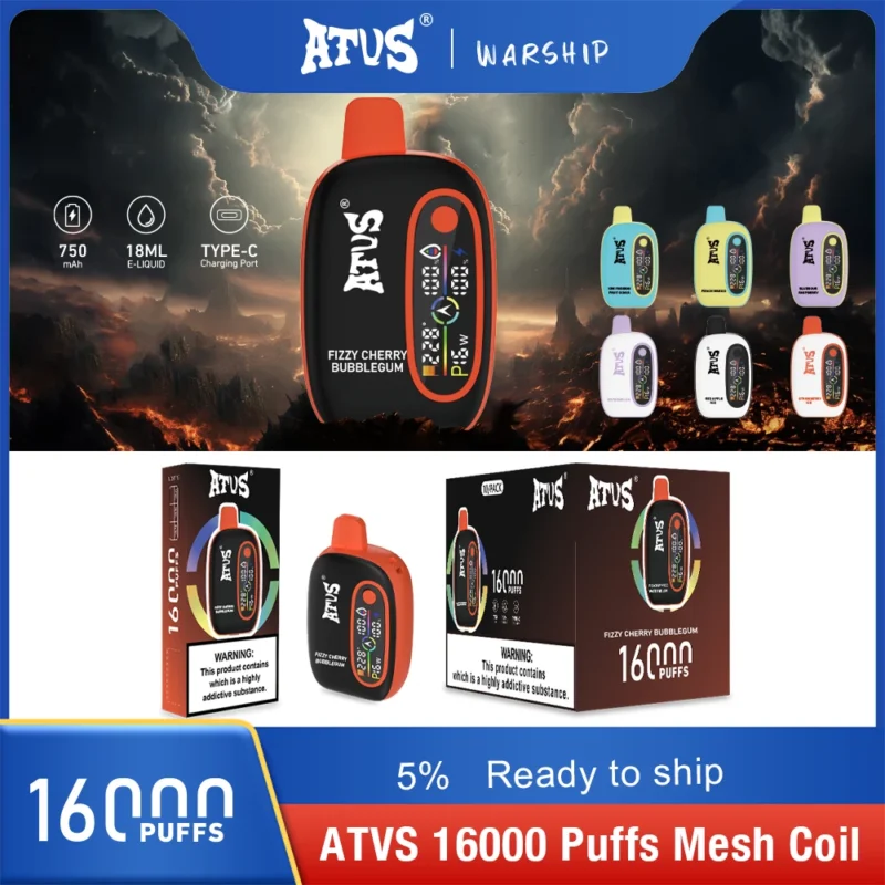 Scopri i vantaggi degli ATV: 16.000 sbuffi di penne Vape usa e getta ricaricabili a basso contenuto di nicotina per acquirenti all'ingrosso - ClueVape - 1