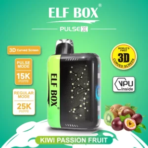 Elf Box Pulse X 25000 Puffs Dual Mesh 0% 2% 3% 5% Low Nicotine 3D Curved LED Screen Rechargeable Disposable Vapes Pen Bulk Buy Wholesale - ClueVape - 13