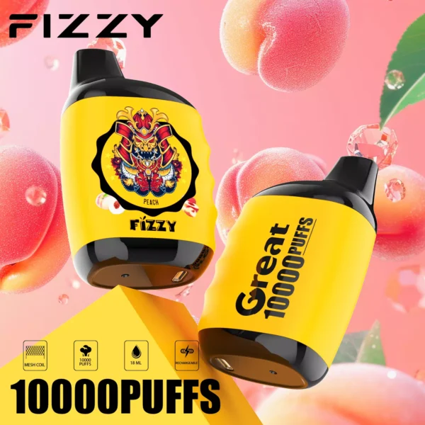 Fizzy Great 10000 puffar 2% 5% Låg nikotin uppladdningsbara engångs vapes Penna Bulk Köp grossist - ClueVape - 6