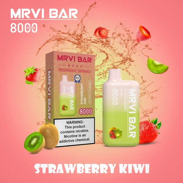 MRVI Bar Mr8000 Puffs 2% 3% 5% Stylo à vape jetable rechargeable à faible teneur en nicotine Acheter en gros en vrac - ClueVape - 9