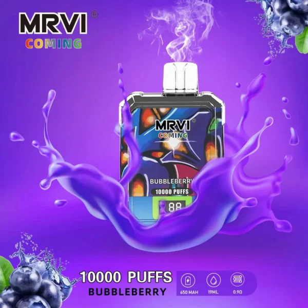 Ecran digital MRVI Coming 10000 Puffs 2% 3% 5% Stilo vape reîncărcabil de unică folosință cu conținut scăzut de nicotină Cumpărați cu ridicata - ClueVape - 4