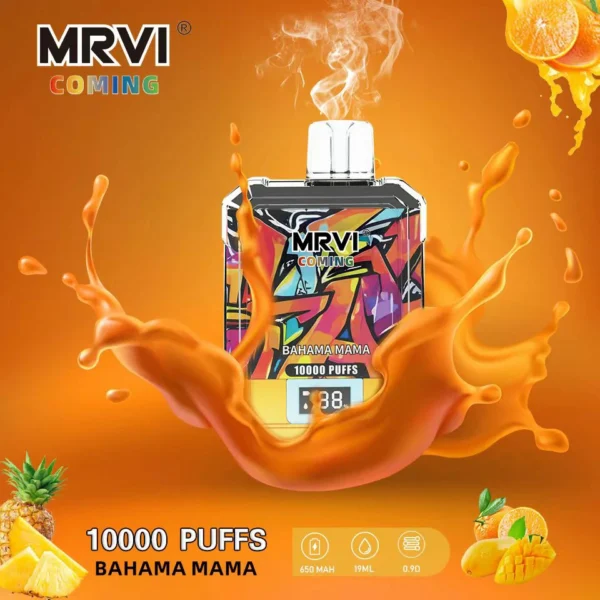Ecran digital MRVI Coming 10000 Puffs 2% 3% 5% Stilo vape reîncărcabil de unică folosință cu conținut scăzut de nicotină Cumpărați cu ridicata - ClueVape - 5
