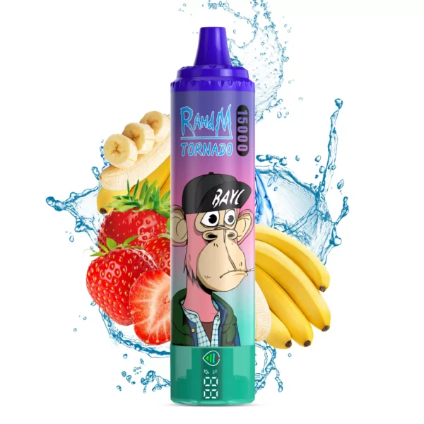 RahdM Tornado 15000 Puffs Wyświetlacz LED 2% Niskonikotynowy Akumulator Jednorazowy Vapes Pen Luzem Kup hurtowo - ClueVape - 9
