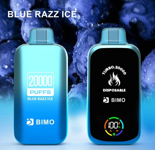 BIMO Turbo 20000 Puffs Tela Cheia 0% 2% 5% Caneta Vapes Descartáveis ​​Recarregáveis ​​com Baixa Nicotina em Massa Compre no Atacado - ClueVape - 11
