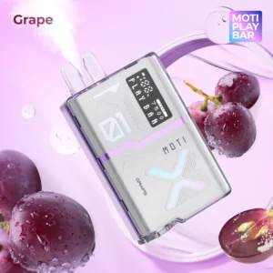 MOTI Play Bar 7500 Puffs Crystal Digital Screen 5% Low Nicotine Rechargeable Disposable Vapes Pen Bulk Buy Wholesale - ClueVape - 27