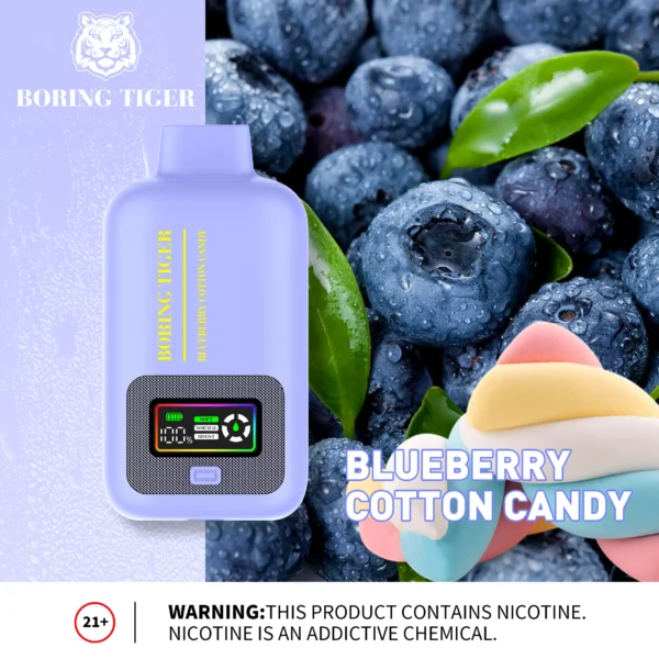 VASY Boring Tiger 25000 Puffs Digitális Képernyő 4 Mesh Coil 50mg Alacsony nikotintartalmú Újratölthető Eldobható Vapes Pen Tömeges Vásárlás Nagyker - ClueVape - 7